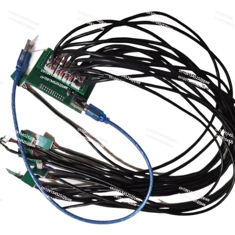 16-Channel digital MEMS synchronous acquisition of original data source microphone position adjustable