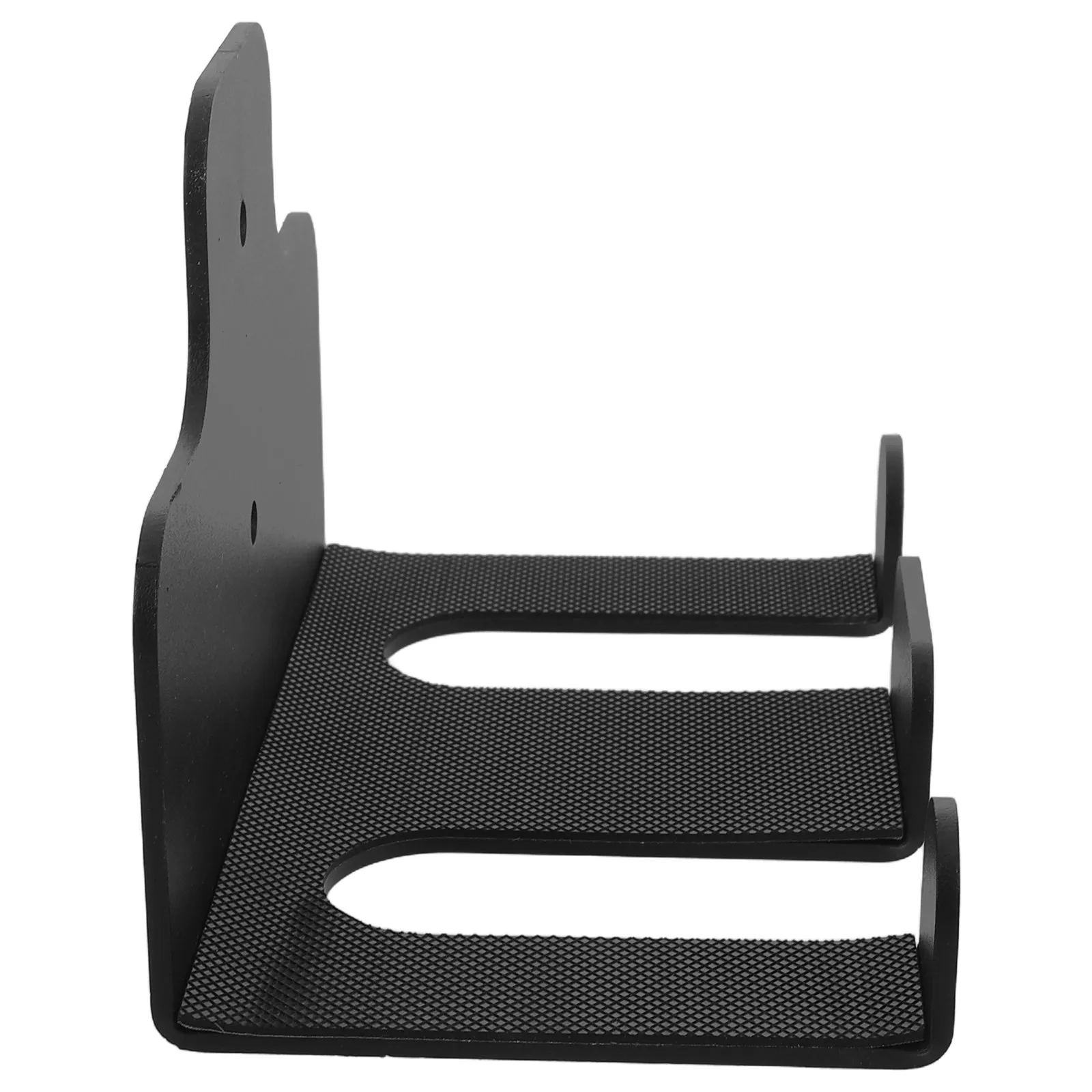 Barbell Wall Mount Rack Heavy Duty Steel Three-Hook 4.3x6.5 Space Saving Barbell Storage Organizer Gym Holder Garage Rack