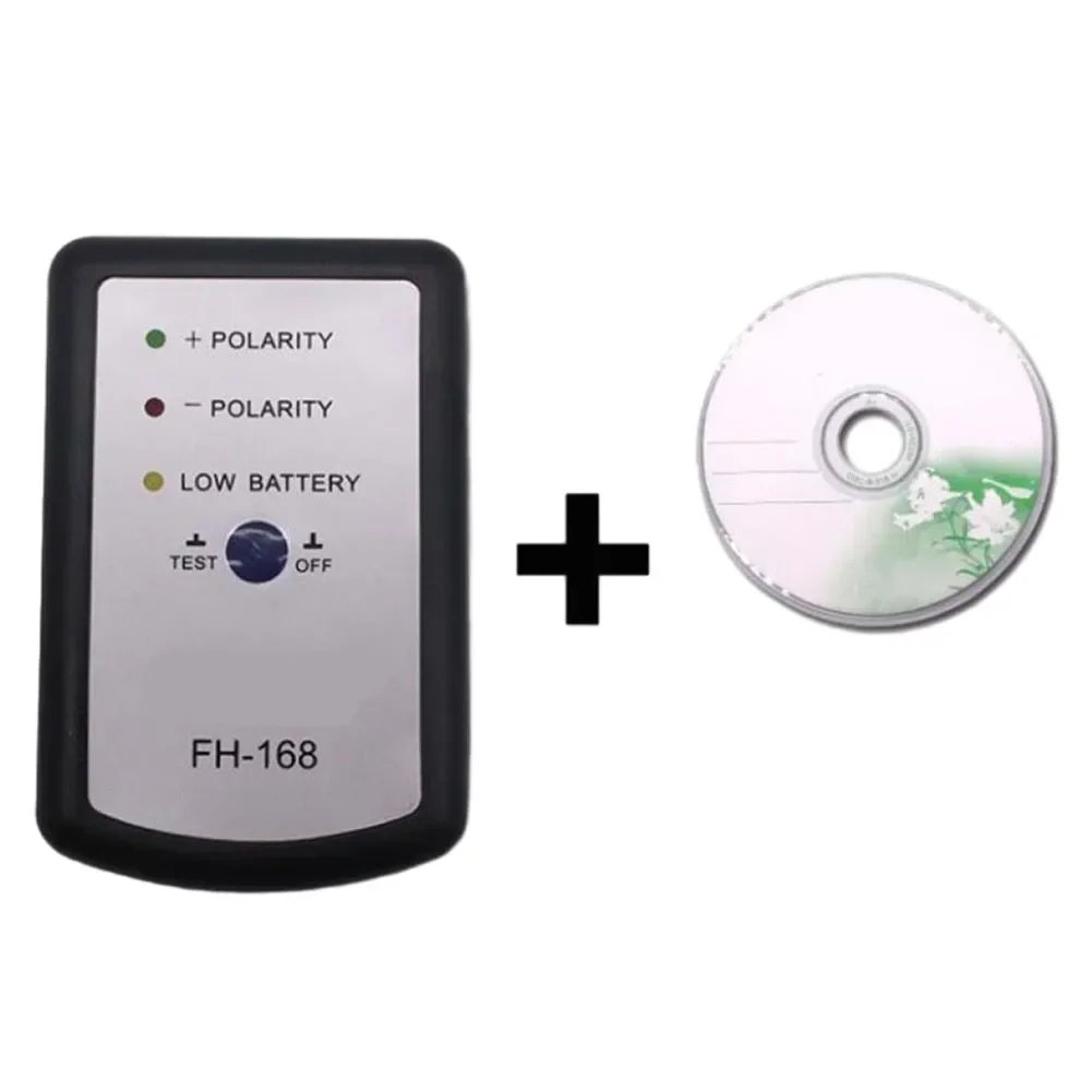 1 Uds medidor de fase de PH altavoz negro probador de polaridad positiva y negativa medidor de fase/medidor de fase de coche para sistemas de Audio