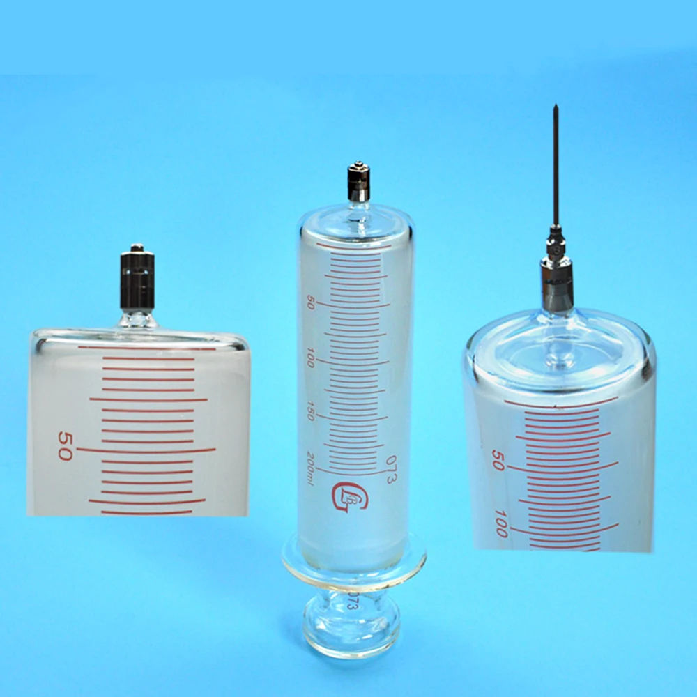 150ml, 200ml, 250ml, 500ml, 1000ml glass syringe, glass syringe, glass syringe perfusion device