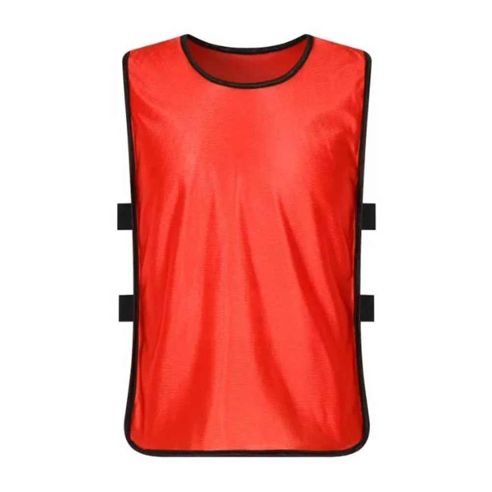 

12pcs Training Vests For Summer Lightweight Polyester Sleeveless Shirts Team Sports Clothing Size S (Light Blue)