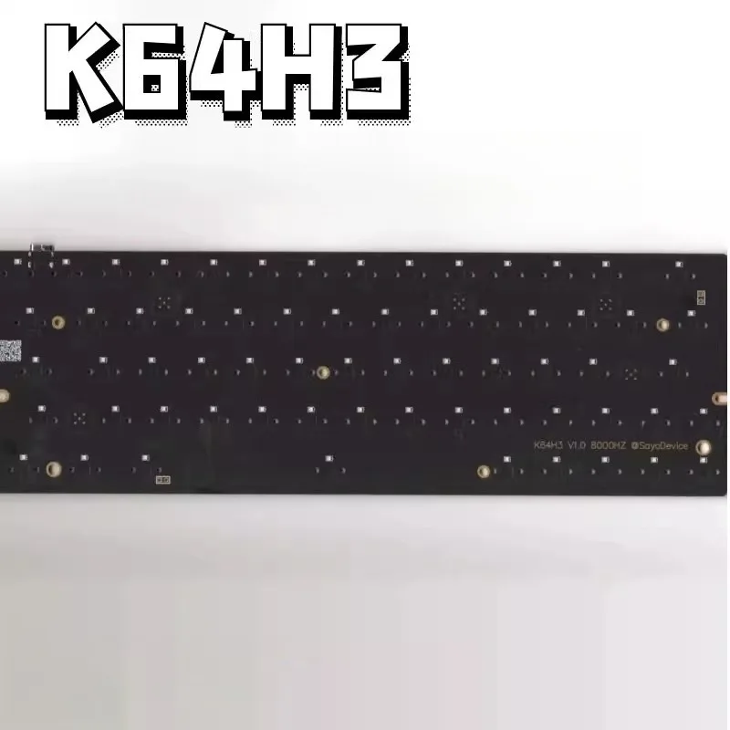 K64H3 Sound Package Customized PORON Sandwich Foam Bottom Foam Under-Switch Pad Sound Kit for Mechanical Keyboard Accessories