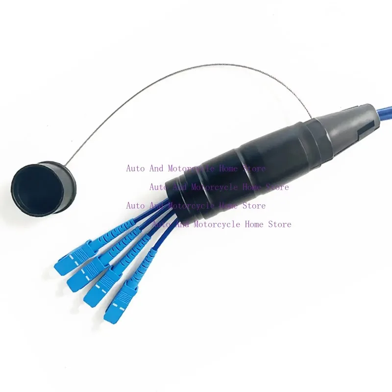 For Pdlc Outdoor Waterproof Connector Dust Cover Case Cord Protection Armored Fiber Optic Cable Cable Plastic Protective Sleeve