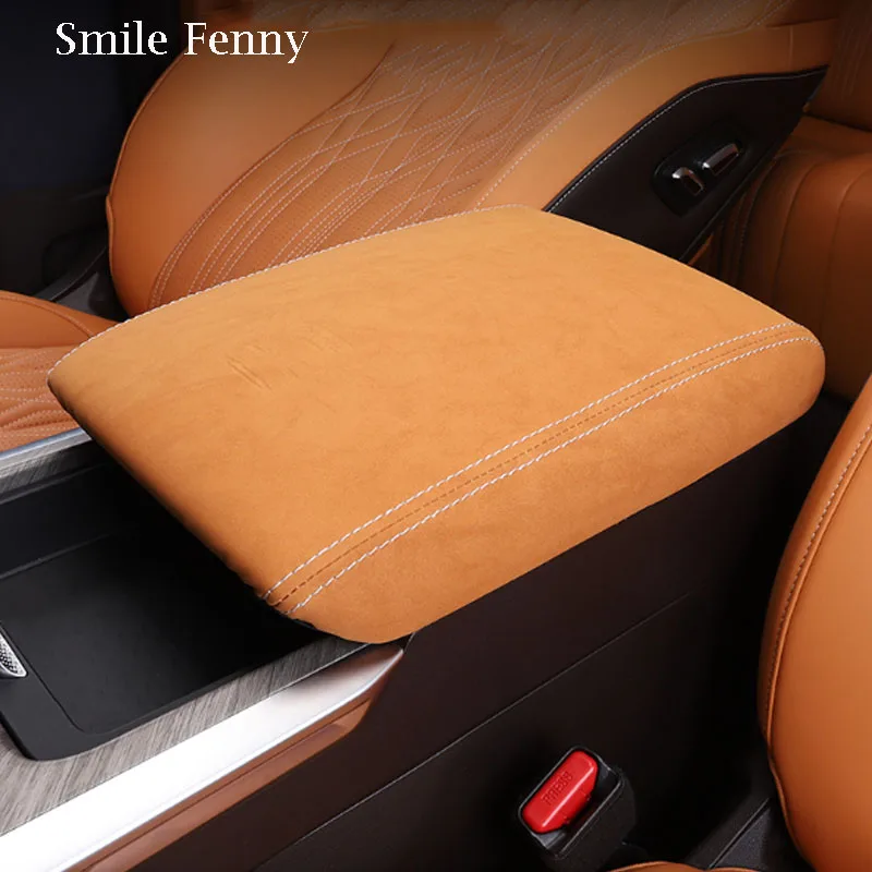 

For GWM WEY TANK 500 2022 2023 Interior Accessories Car Armrest Box Protective Case Leather Trim Cover