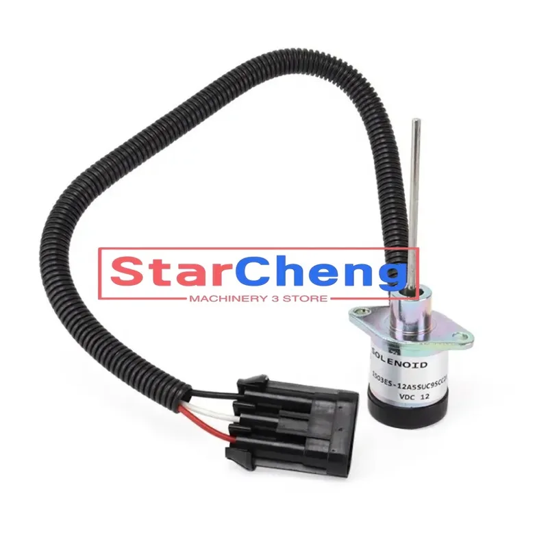 

Higher Quality 12V 1503ES-12A5SUC9S Fuel Shut Off Stop Solenoid for Kubota Engine Excavator Parts