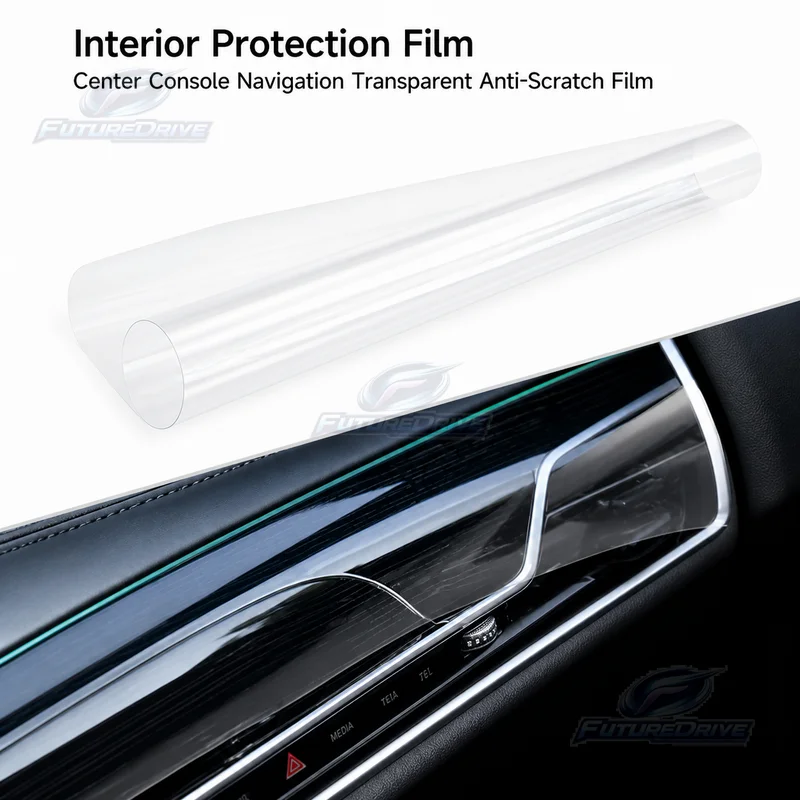 For Mercedes-Benz GLS 2020-2025 Transparent TPU Anti-Scratch Invisible Headlight Protection Film Car Accessory Trim 4
