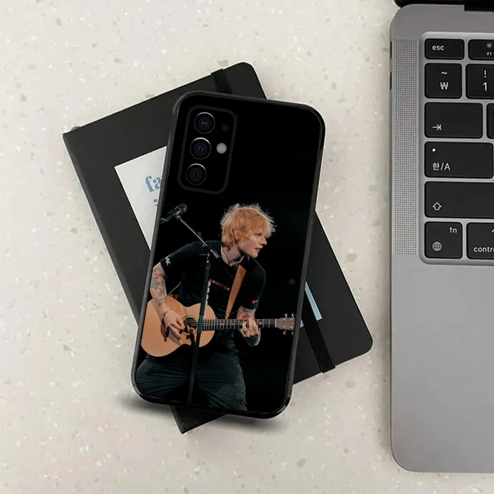 Ed Sheeran Singer Phone Case For Samsung S24,S21,S22,S23,S30,Ultra,S20,Plus,Fe,Lite,Note,10,9,5G Black Soft Cover