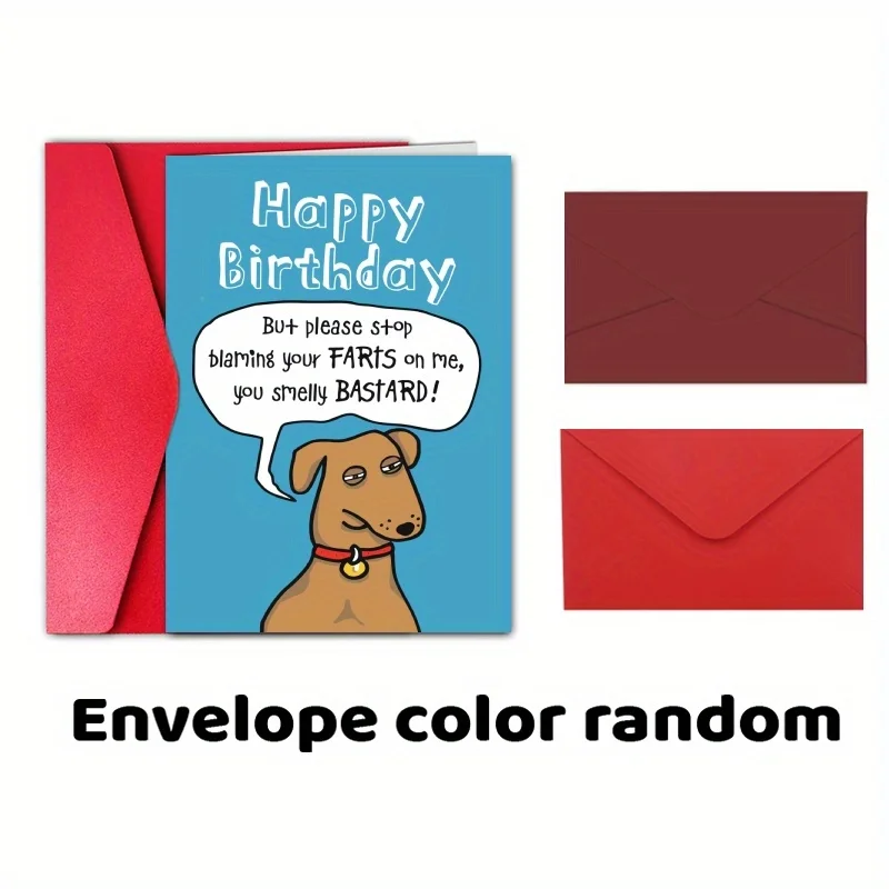 1pc, birthday card, funny birthday card for her, husband birthday card, best friend birthday card.