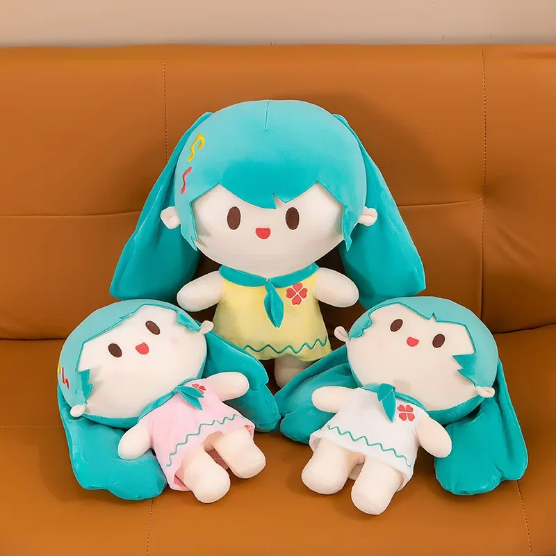 35/4/55cm Explosive Hatsune Miku Big Plush Doll Beautiful Girl Peripheral Plush Toy Kawaii Pillow Girl Birthday Gift Couple Gift