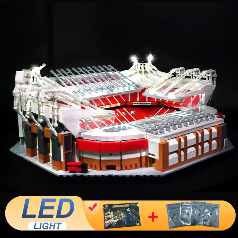 

Комплект светодиодных фонарей для LEGO 10272, совместимый со старым Trafford Manchester 10202, подарок (не включает строительные блоки, наборы кирпичей, наборы моделей)