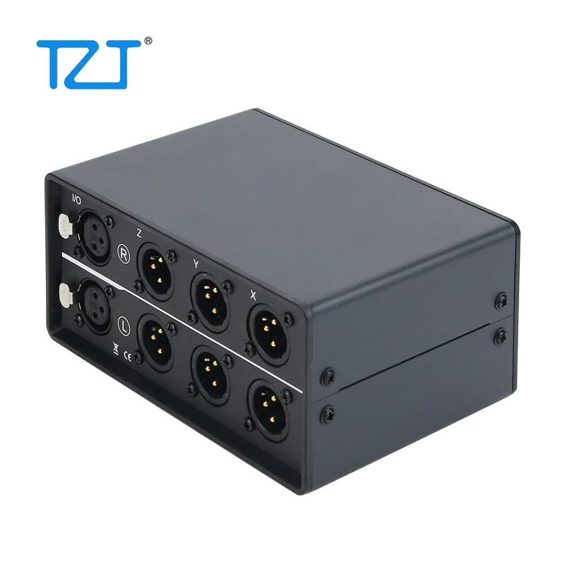 Imagem -06 - Tzt One Little Bear Stereo Xlr Audio Switcher Box Seletor de Amplificador Mc103-pro Mini Maneiras