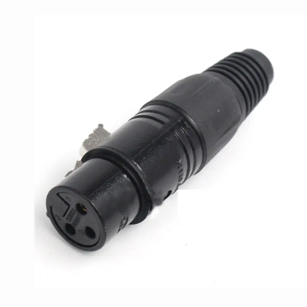 8PCS/lot Original FOR NEUTRIK connector 4pcs XLR Male Female Connector 3 Pin XLR Microphone Audio Connector Plug