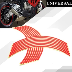 For HONDA CB125F CB500 CB1000 CB300R CB500F CB190 Universal Motorcycle sticker 17inch/18inch wheel sticker Reflective Rim Strip