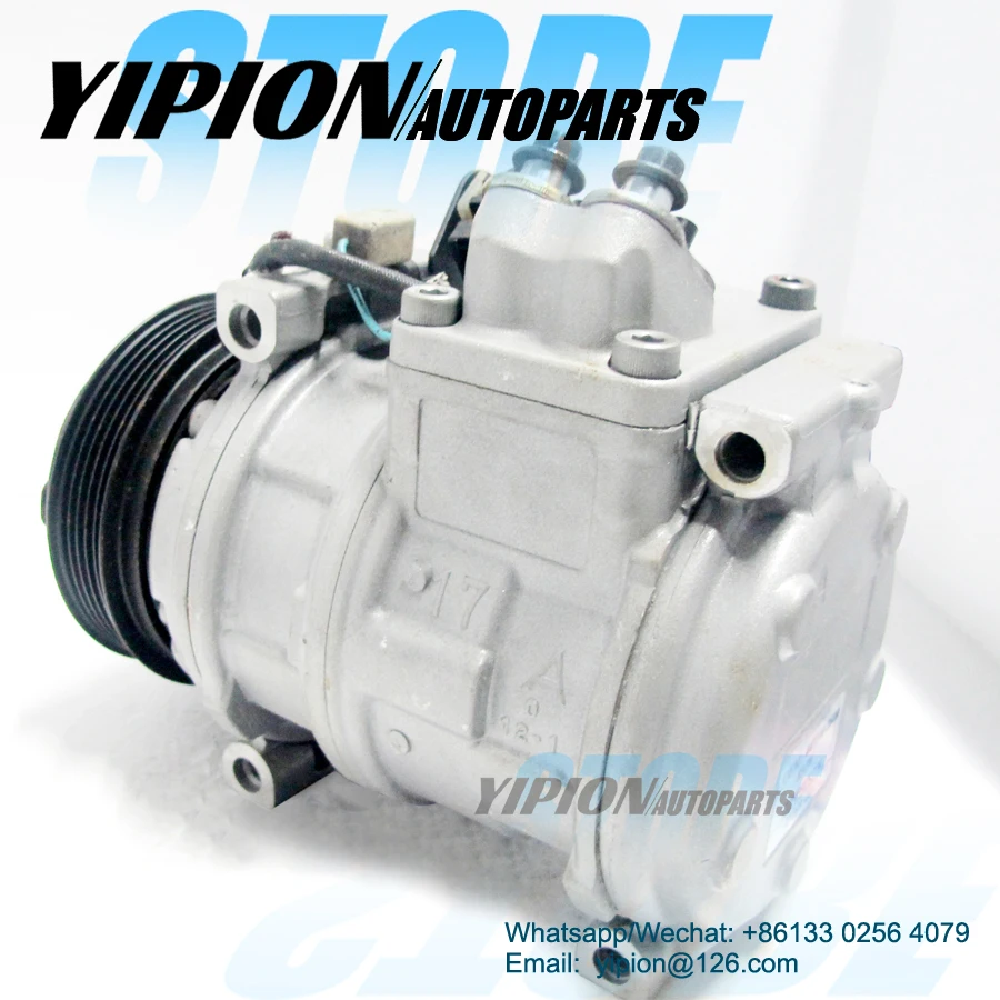 10PA17C AC Compressor For BMW 3 E30 M20 B20 3 SALOON E30 3 E36 5 E34 447170-3770 447200-3206 447200-3201 447200-3234 447100-2601