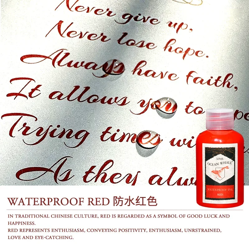 

Banmi Whale Series Fountain Pen Ink Waterproof Nano-grade 50ml Smooth Writing Stationery Office School Supplies for JINHAO