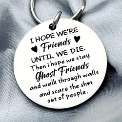 Friend Keychains for Women Men Friendship Gifts for Soul Sister Bestie Gifts for Best Friend Birthday Gifts Keychain