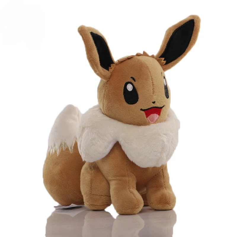 

Pokemon Plushies Eevee 20cm Stuffed Animals Anime Figures Plush Soft Toys & Hobbies Games Funny Gifts For Children Kids Girls