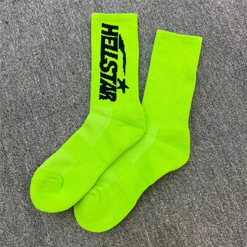 جوارب مطبوعة من Hellstar ، قطن خالص ، جديد ،