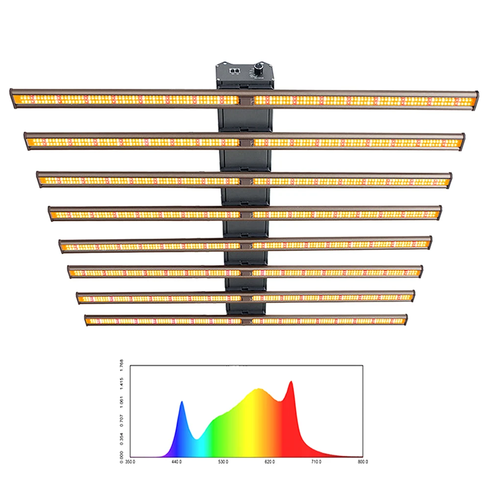 800W Full Spectrum LED Grow light Samsung LM301B Quantum Tech LED Grow light Bar For Indoor Flower Tent Plant Growth Phyto Lamp