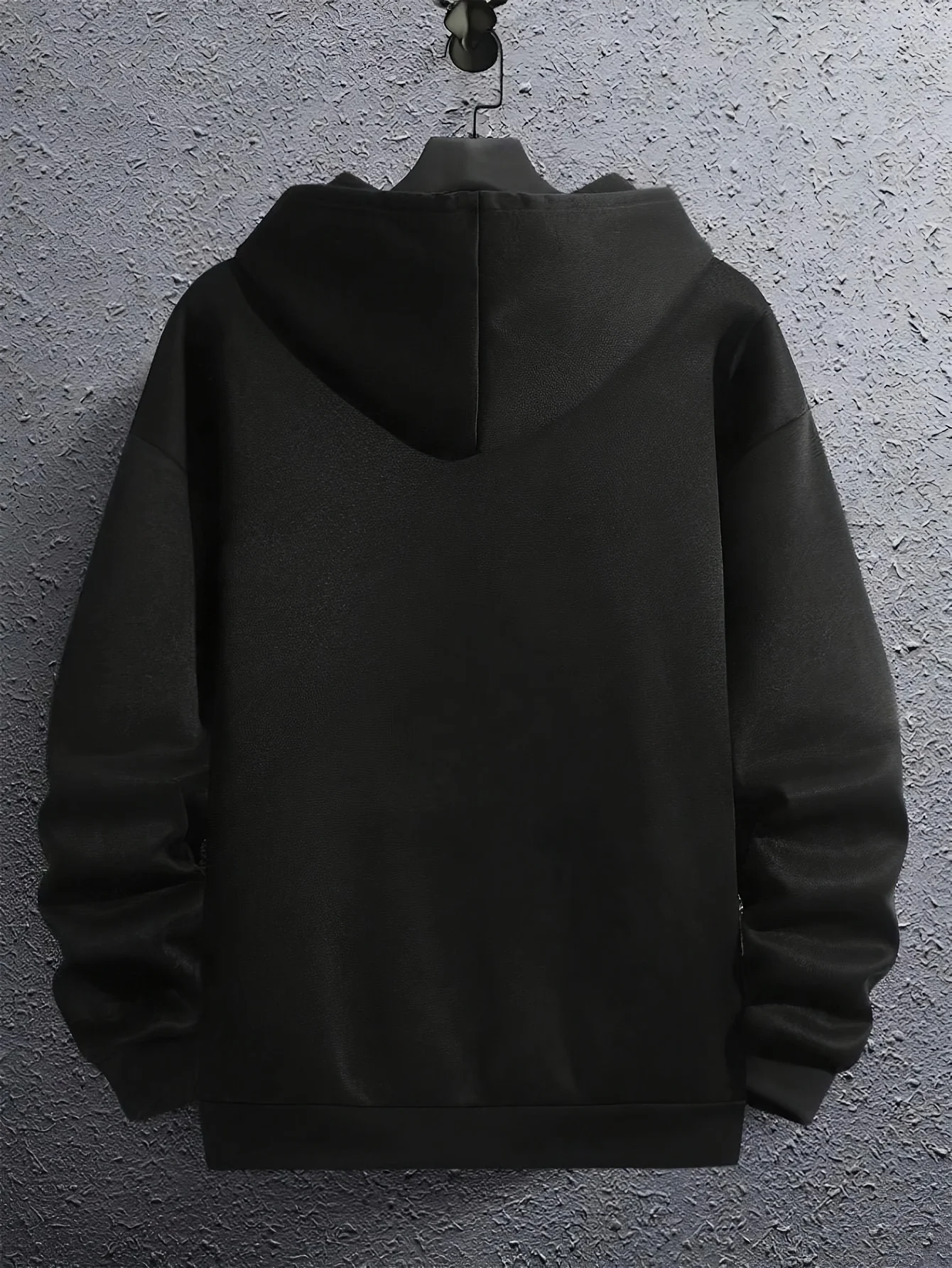 Men's Distressed American Flag Hoodie Black Streetwear Pullover Sweatshirt for Hip Hop and Sports Lovers Everywhere