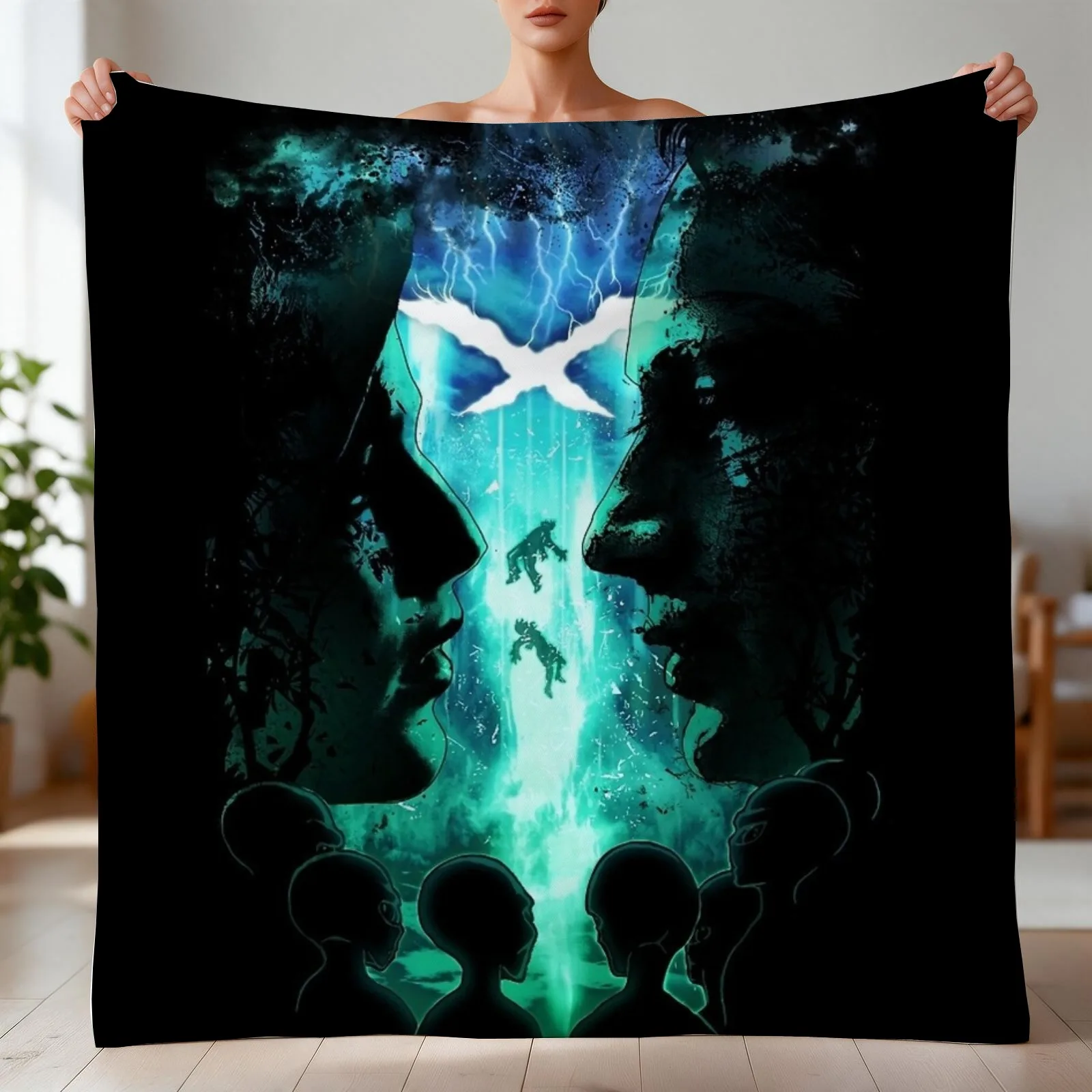 The X-Files Throw Blanket Bed covers Beach Extra Large Throw Blankets