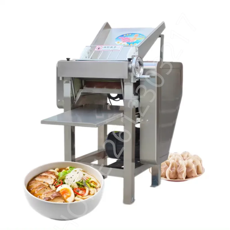 

Electric Dough Sheeter Stainless Steel Commercial Electric Noodle Making Pasta Maker Pizza Dough Roller Press Machine