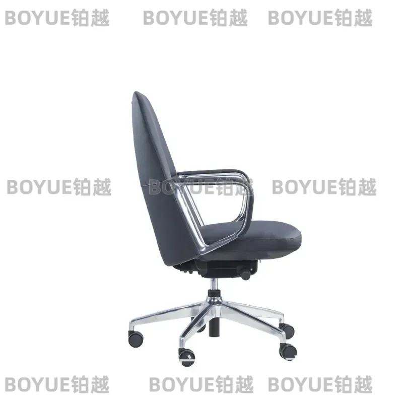 Ergonomic Executive Office Chair High Back Reclining Computer Desk Seat Swivel Home Gaming Chair Comfortable Leather Boss view 3
