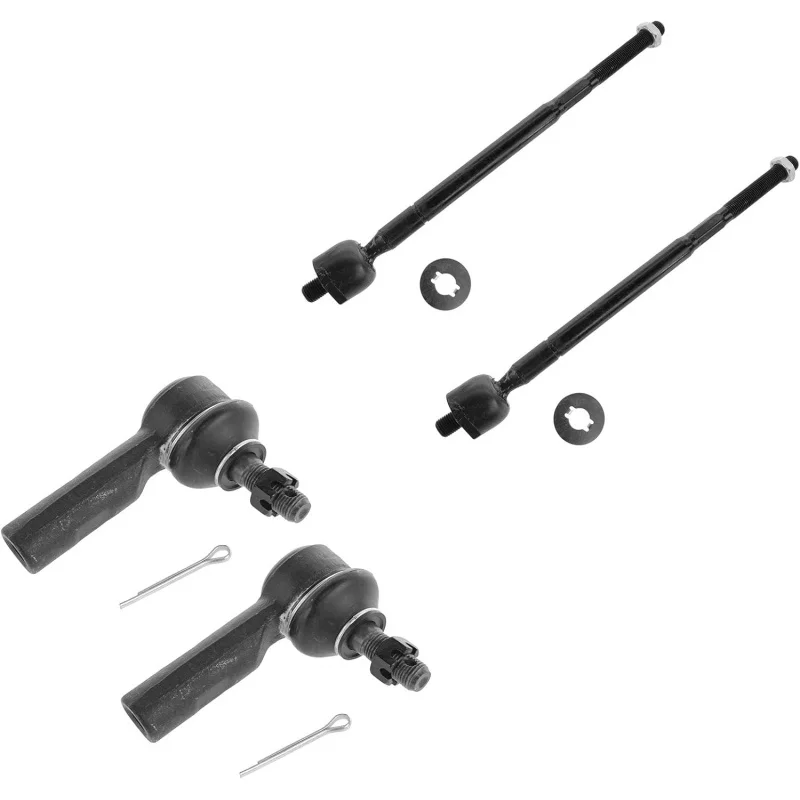 Front Tie Rod Set Compatible with 1998-2002 Prizm 1993-1997 Geo 1993-2002 Corolla 1996-2000 RAV4