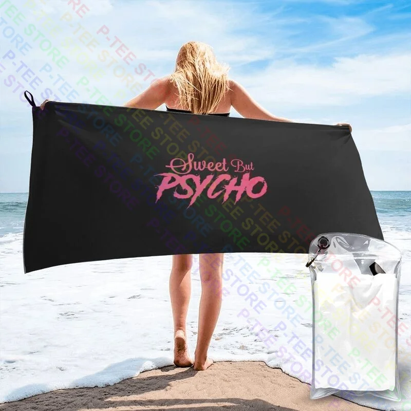 Sweet But Psycho - Inspired Ava Max Quick dry Towel Fashion Non-linting Personalized