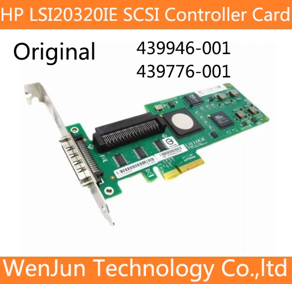 Original for HP LSI20320IE SCSI Controller Card PCIE PCI Express x4 LSI20320IE SCSI Adapter Card 439946-001 439776-001