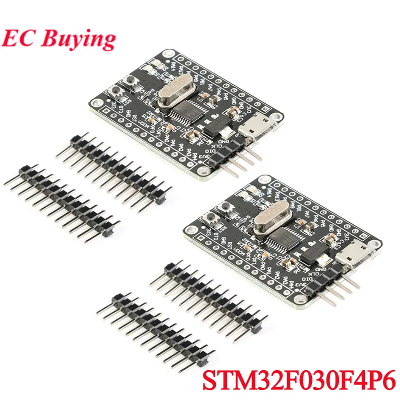 2Pcs/1pc STM32F030F4P6 STM32F030 STM32F030F4 ARM STM32 Mini System Development Board Module 48MHz CORTEX-M0 Core Learning Board