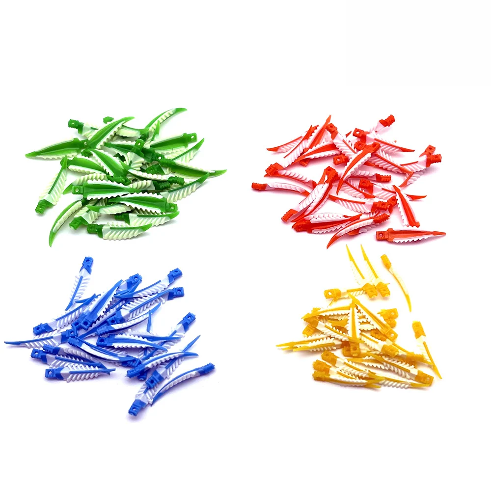 100Pcs/box Dental Composite Wedges Kit Silicone Adaptive Interdental Wedges Dental Matrix Autoclavable Silicone Dentist Material