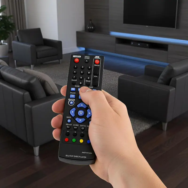 AKB73615801 Replacement Blu Ray DVD Player Remote Control Fits BD220 BD630 BP125 Easy to Operate