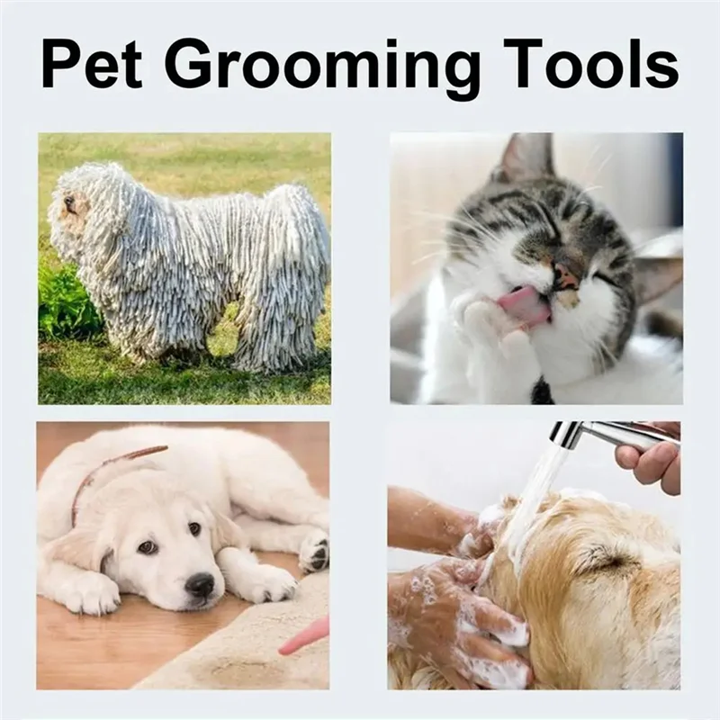 Rolo de fiapos extra pegajoso para animais de estimação, removedor de pelos de gatos com alça ergonômica, rolo de pelos de cães, fornecimento para animais de estimação