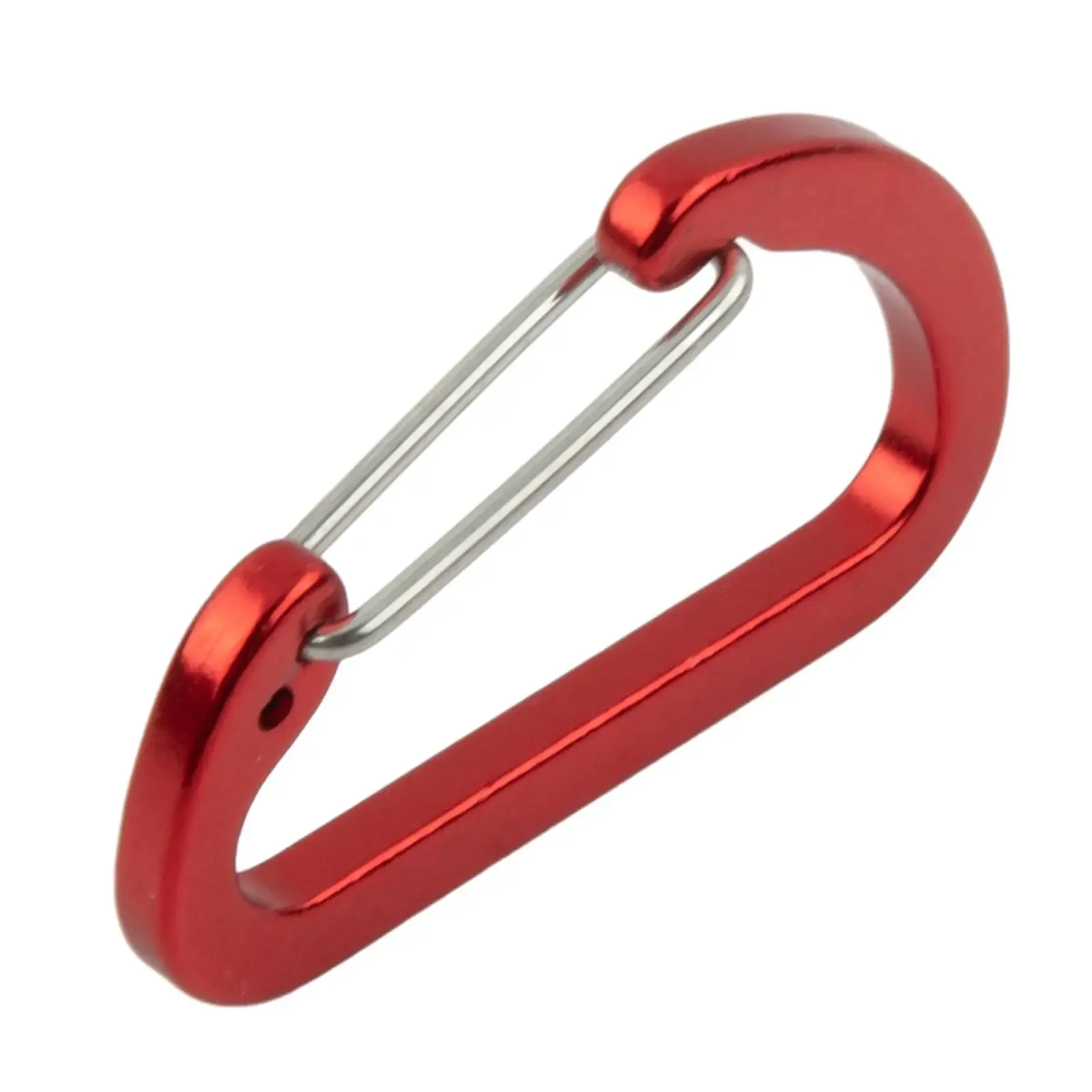 High Performance High Quality Brand New Carabiner Spring Hook Clip 1pc 40x25x4mm Outdoor Climbing Aluminum Alloy