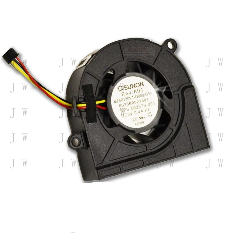 J    For HP Touchsmart TM2t TM2-100 Fan MF50130V1-Q000-G9A 592970-001 6033B0021601