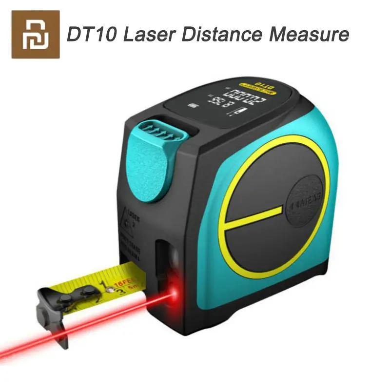 

Xiaomi Mileseey DT10 Laser Tape Measure 2-in-1 Digital Laser Measure Laser Range Finder with LCD Display Measuring Instruments