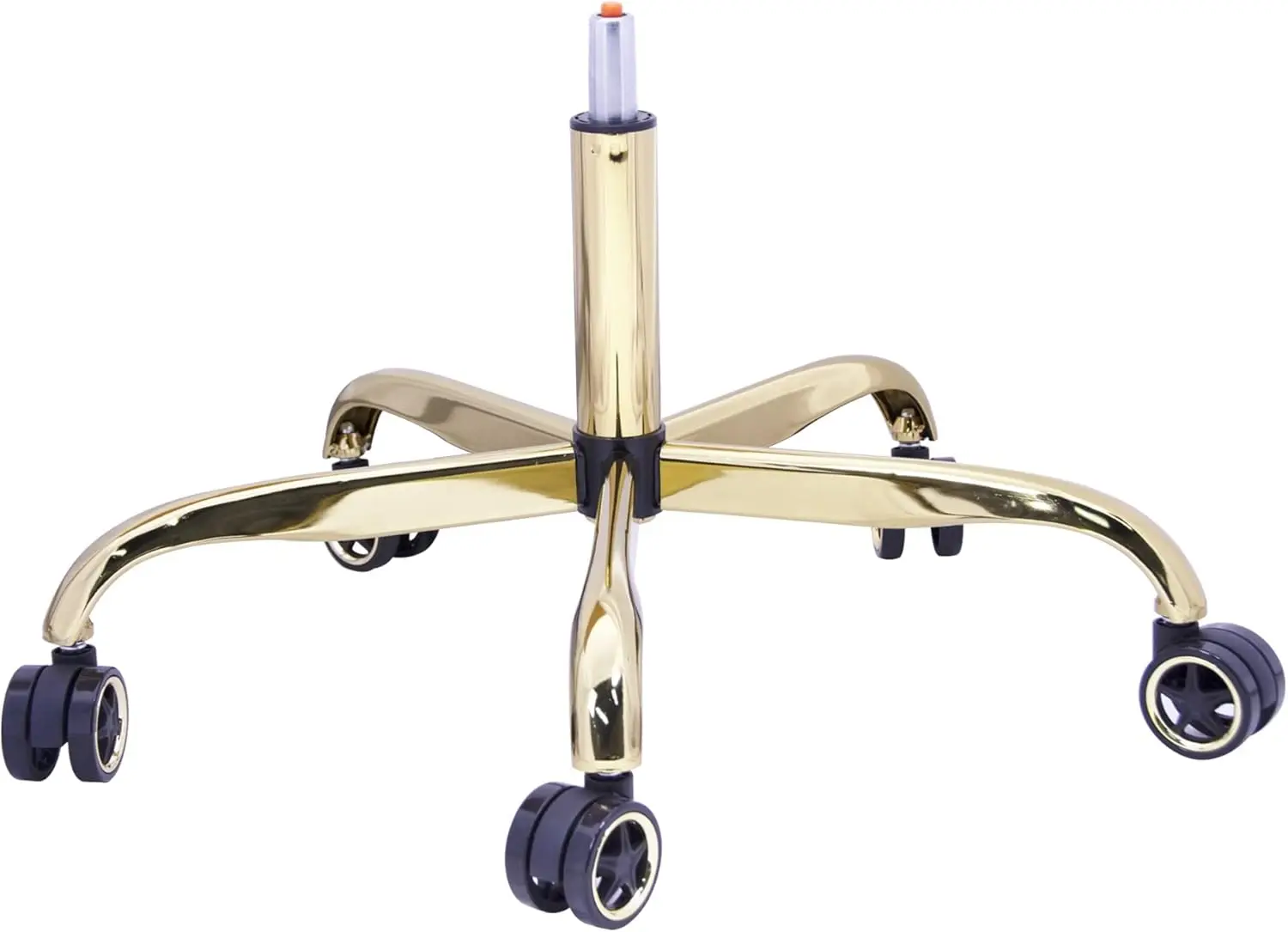

28 H Office Chair Metal Base Replacement Heavy Duty Computer Chair Base Part With 5 Casters 1 Gas Lift Cylinder