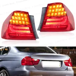 Rear Tail Lamp Light For BMW 3 SERIES E90 2008-2011 LED Light Back Side taillights Stop Brake light Fog 63217289425 63217289426
