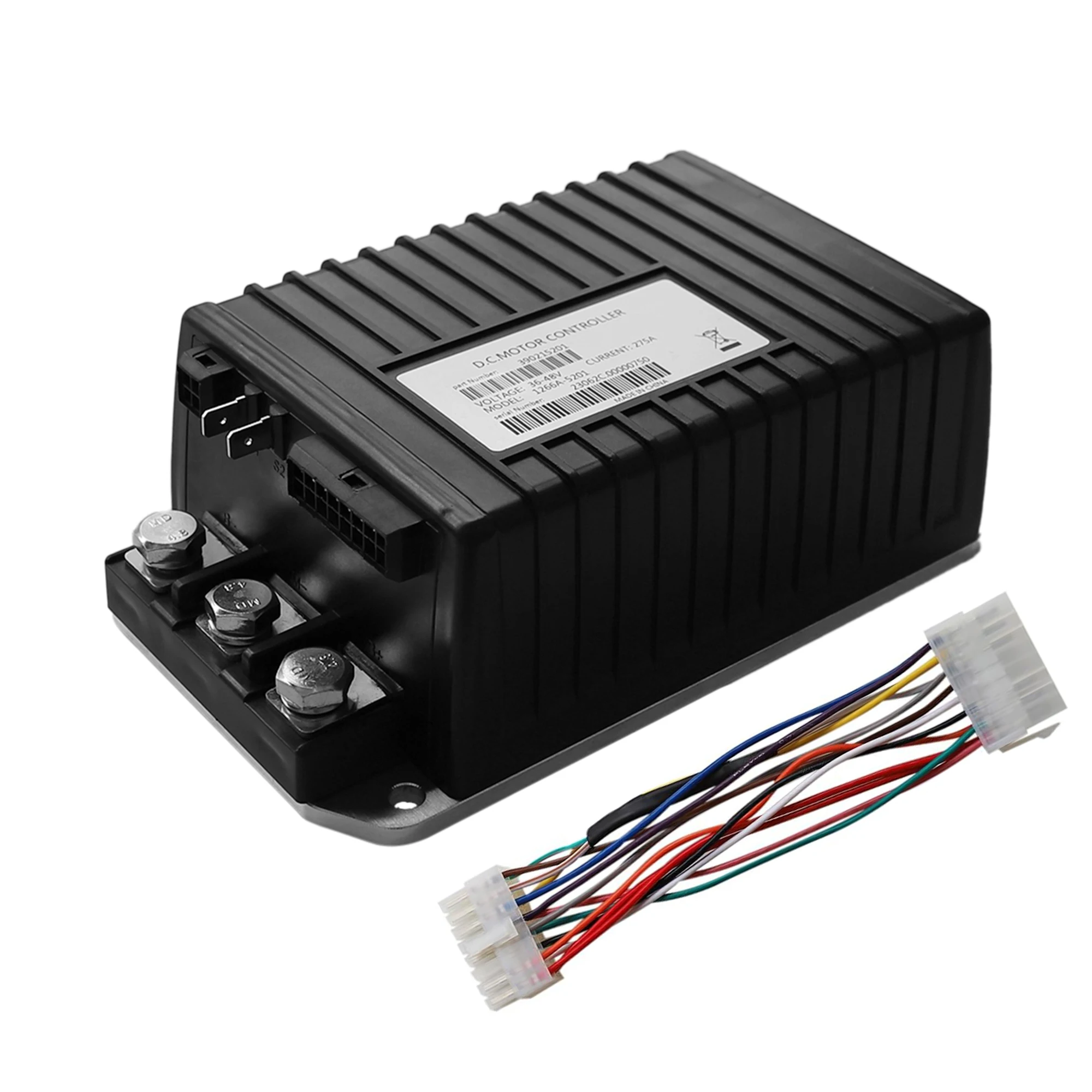 

1266A-5201 48V 275A DC Motor Controller For EZGO Club Car Golf Cart Replacement for 1510A-5251 1510A-5250 1510-5201 1510-5251