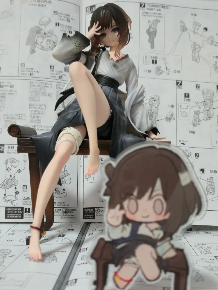 

In Stock Genuine 20cm Elixirdream The Hungry Lamb Anime Traveling In The Late Ming Dynasty Hungry Lamb Series Figure Desktop Toy
