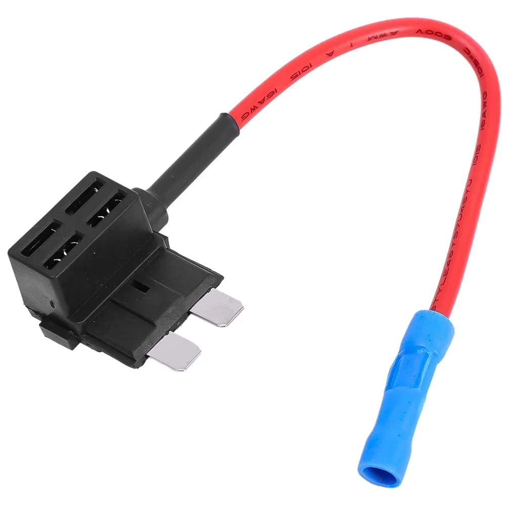 Suporte de fusível para carro, adaptador de torneira de circuito adicional, micro padrão, lâmina atm, 12v, micro mini padrão com suporte, caixa de fusíveis, respingos úmidos