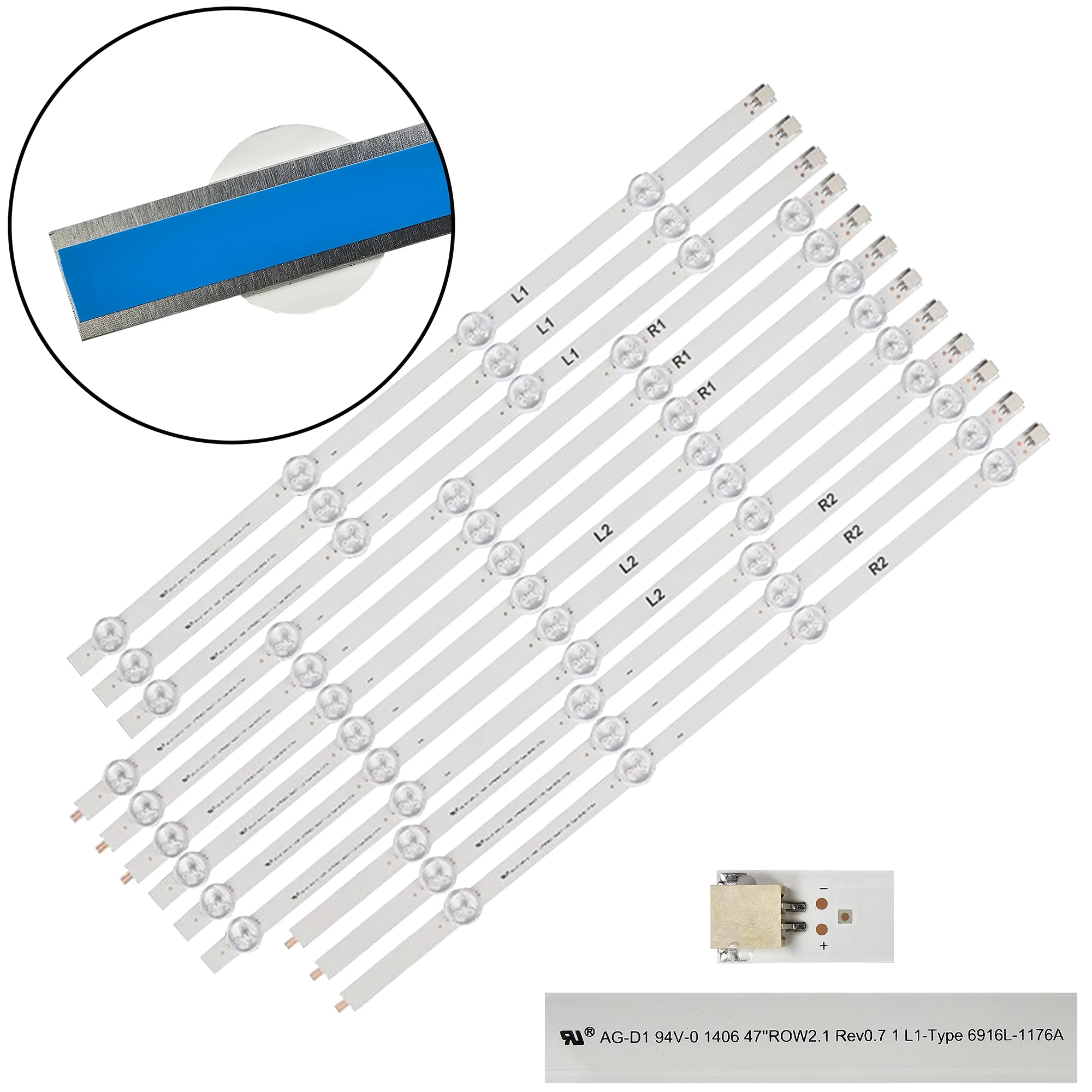 Nieuw Voor 47ln5708-za 47ln570r-za 47la 620S 47ln5400 6916l-1174a 6916l-1175a 6916l-1176a 6916l-1177a 47la620S 47ln 570S 47ln 575S