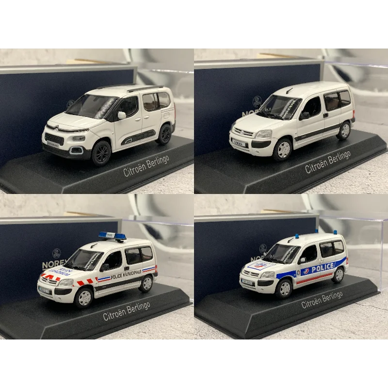 Diecast NOREV Escala 1:43 Citroen Berlingo Polícia Pública Motor de Bombeiros Liga Modelo de Carro Brinquedo Colecionável Presente Exibição de Lembrança
