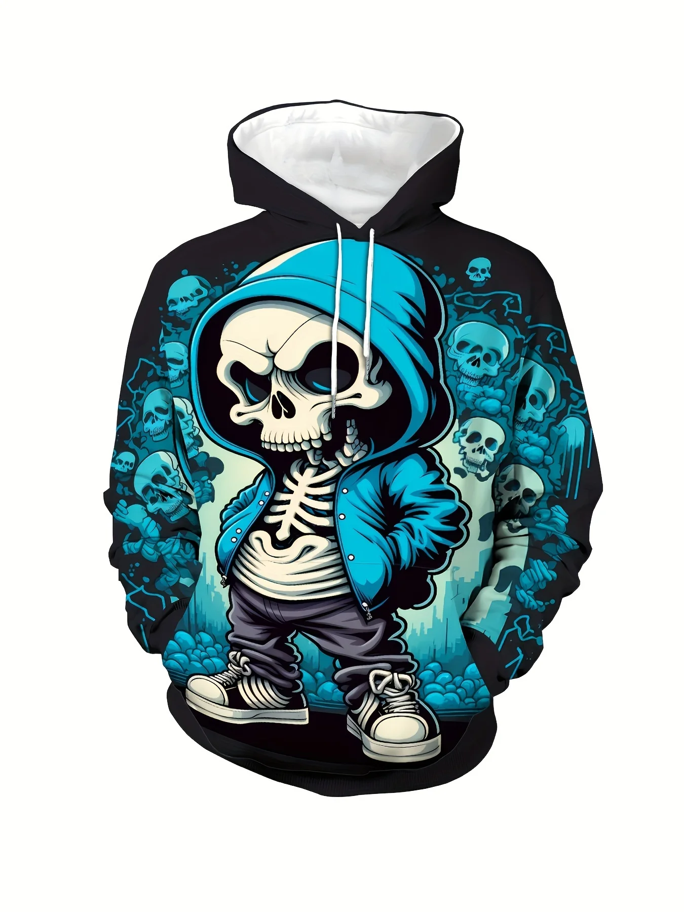 

Men's Halloween Casual Hoodie Novelty Cartoon Pattern Sweatshirt 3d Print Sweatshirt For Men Women Pullover Hooded Sweatshirt