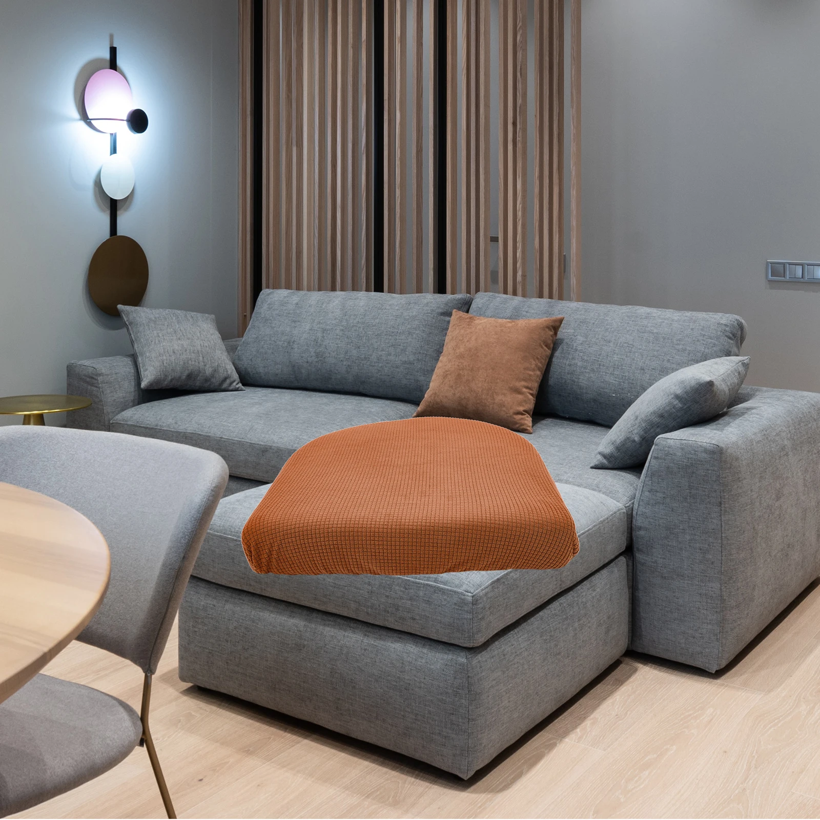 

Jacquard Stretch Couch Cushion Cover Sofa Seat Slipcover Elastic Armchair Cushion Stretch Cover Protect Sofa Couch