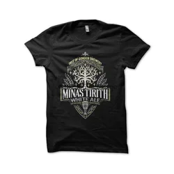 Camiseta para hombre y mujer, camisetas minas tirith brewery