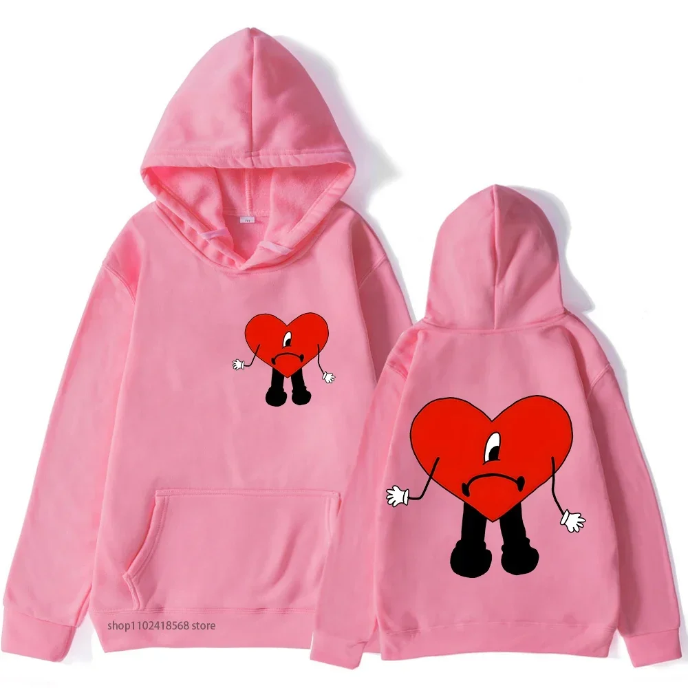 Un Verano Sin Ti Bad Bunny طباعة هوديس ساخن النساء الكنغر حجم كبير بلوزات الجرافيك الهيب هوب القمم موضة الشارع الشهير الرجال #2