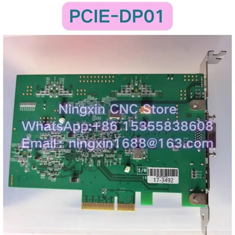 Second-hand PCIE-DP01 REV.C Image acquisition card Functional test OK Fast delivery PCIE-DP01
