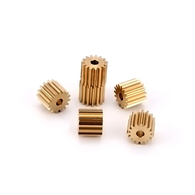 10PCS 0.3 Modulus 8/9/10/11/12/13/14/15/16/17/18/19/20/21/22/23 Teeth Copper Gears Cnc Small Modulus Spur Gears